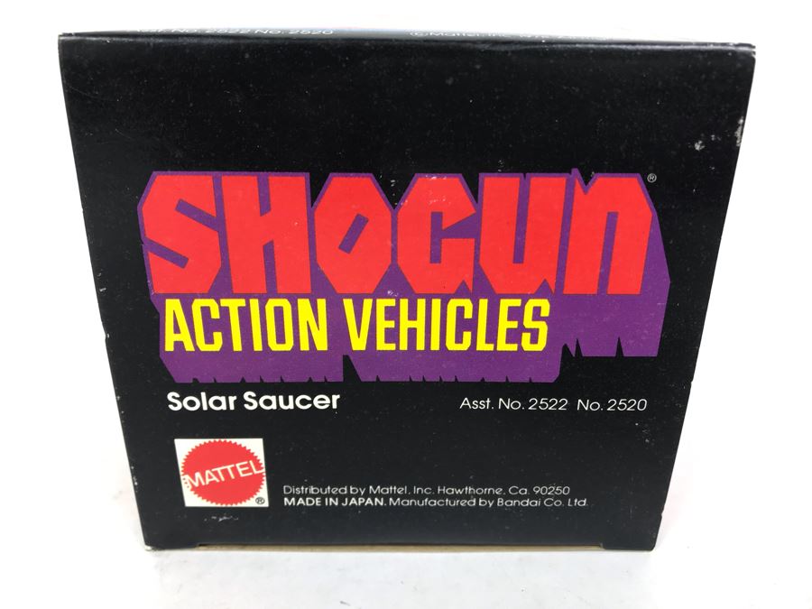 Vintage 1978 New In Box Mattel Shogun Warriors Action Vehicles Solar Saucer Die-Cast Metal Parts 2520 [Photo 10]