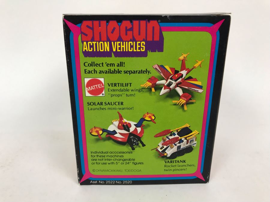 Vintage 1978 New In Box Mattel Shogun Warriors Action Vehicles Solar Saucer Die-Cast Metal Parts 2520 [Photo 7]