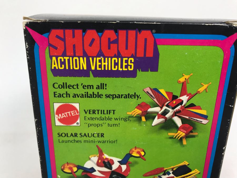 Vintage 1978 Mattel Shogun Warriors Action Vehicles Solar Saucer Die-Cast Metal Parts 2520 With Box [Photo 6]