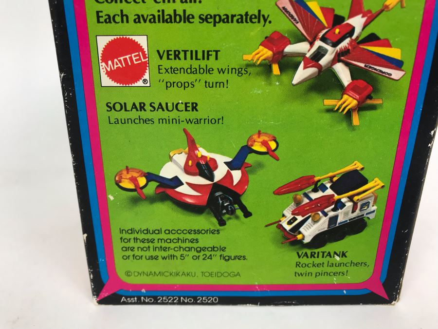 Vintage 1978 Mattel Shogun Warriors Action Vehicles Solar Saucer Die-Cast Metal Parts 2520 With Box [Photo 7]