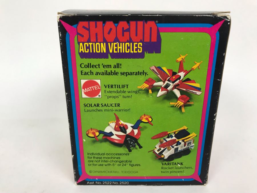 Vintage 1978 Mattel Shogun Warriors Action Vehicles Solar Saucer Die-Cast Metal Parts 2520 With Box [Photo 5]