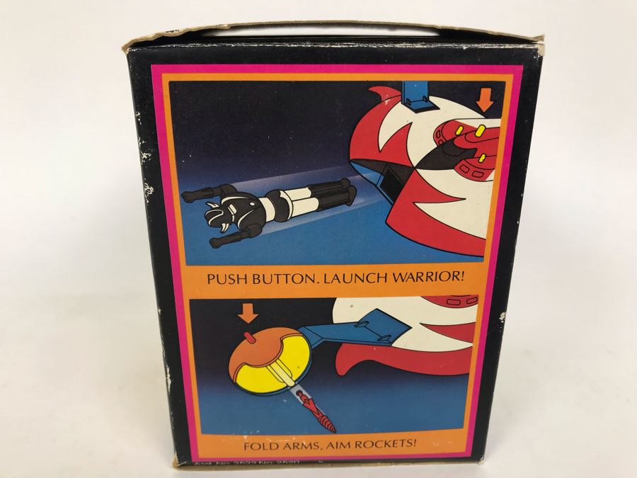 Vintage 1978 Mattel Shogun Warriors Action Vehicles Solar Saucer Die-Cast Metal Parts 2520 With Box [Photo 4]