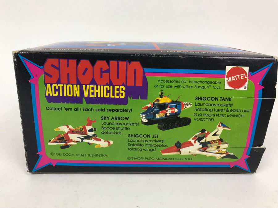Vintage 1978 New In Box Mattel Shogun Warriors Action Vehicles Shigcon Tank Die-Cast Metal Parts 2731 [Photo 5]