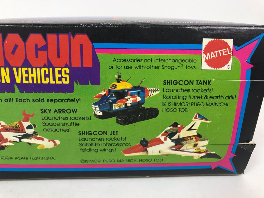 Vintage 1978 New In Box Mattel Shogun Warriors Action Vehicles Shigcon Tank Die-Cast Metal Parts 2731 [Photo 7]
