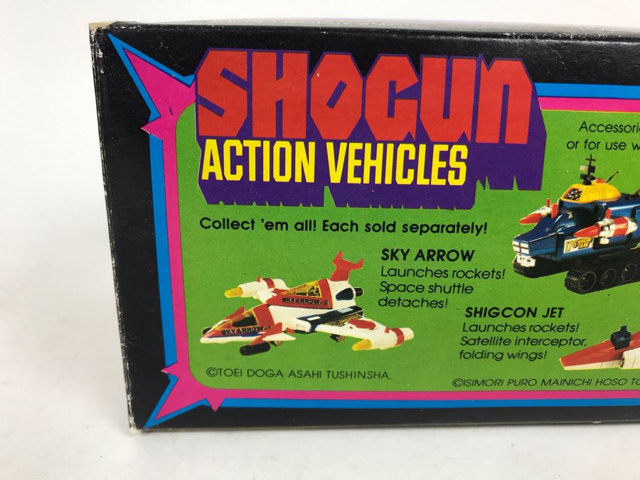 Vintage 1978 New In Box Mattel Shogun Warriors Action Vehicles Shigcon Tank Die-Cast Metal Parts 2731 [Photo 6]