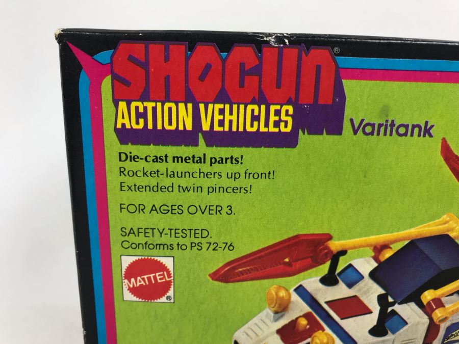 Vintage 1978 New In Box Mattel Shogun Warriors Action Vehicles Varitank Die-Cast Metal Parts 2519 [Photo 2]