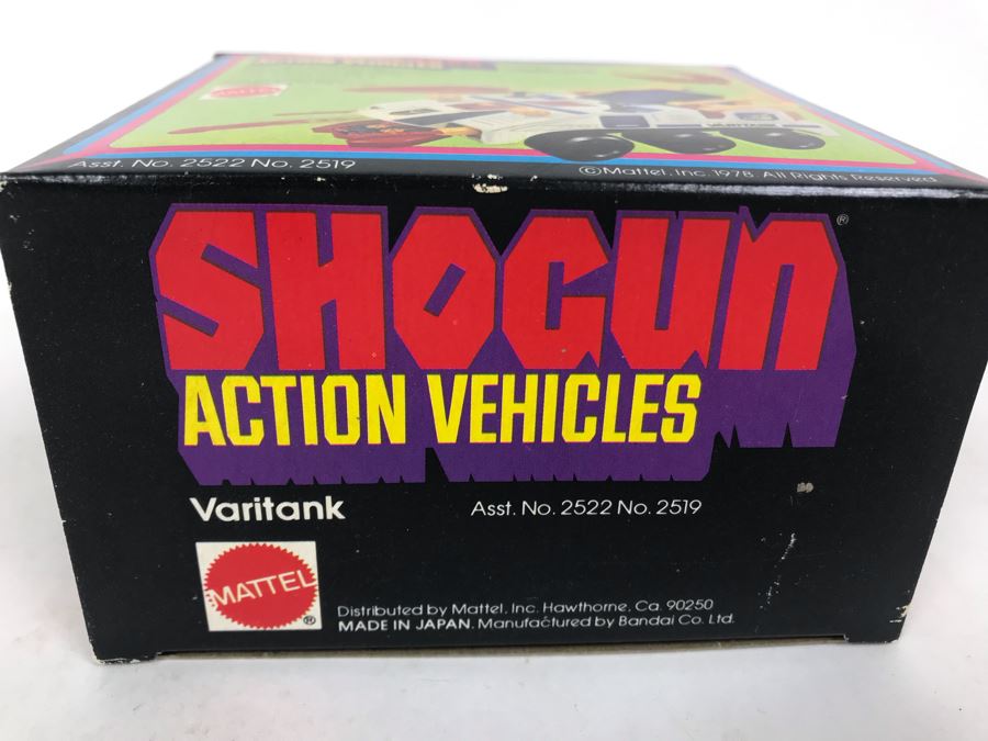 Vintage 1978 New In Box Mattel Shogun Warriors Action Vehicles Varitank Die-Cast Metal Parts 2519 [Photo 9]