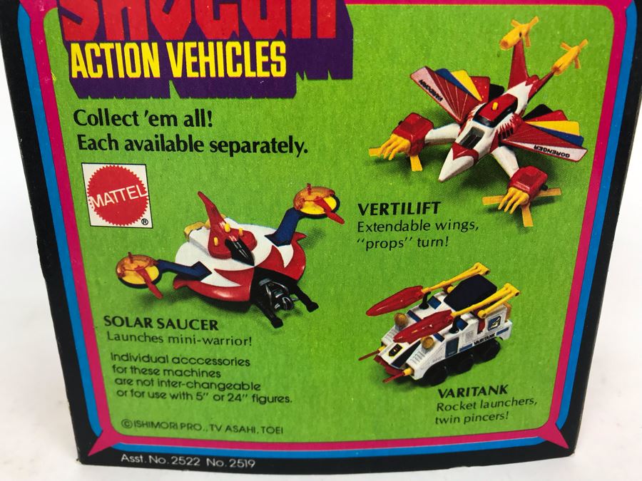 Vintage 1978 New In Box Mattel Shogun Warriors Action Vehicles Varitank Die-Cast Metal Parts 2519 [Photo 9]