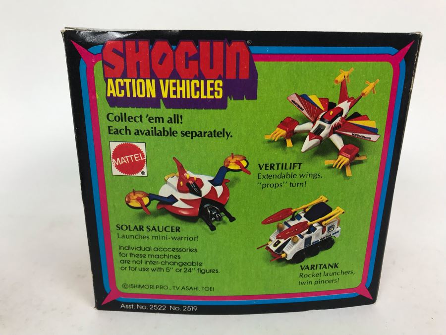 Vintage 1978 New In Box Mattel Shogun Warriors Action Vehicles Varitank Die-Cast Metal Parts 2519 [Photo 7]