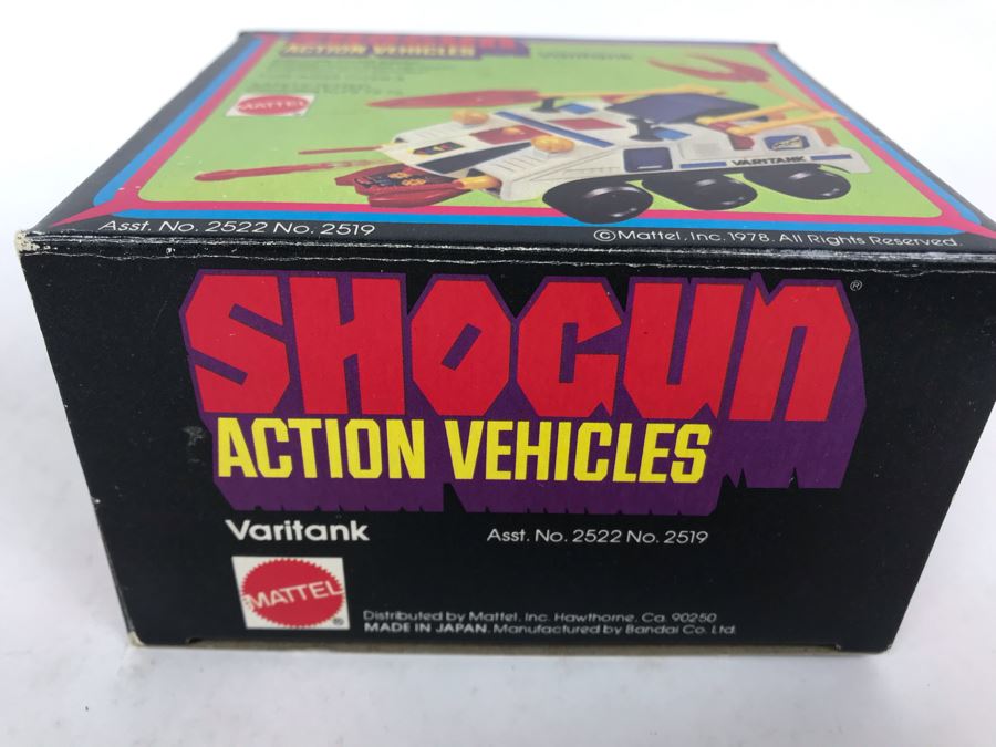 Vintage 1978 New In Box Mattel Shogun Warriors Action Vehicles Varitank Die-Cast Metal Parts 2519 [Photo 10]