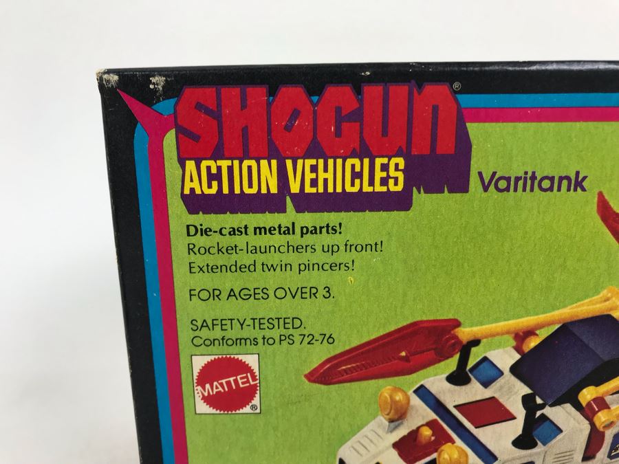 Vintage 1978 New In Box Mattel Shogun Warriors Action Vehicles Varitank Die-Cast Metal Parts 2519 [Photo 2]