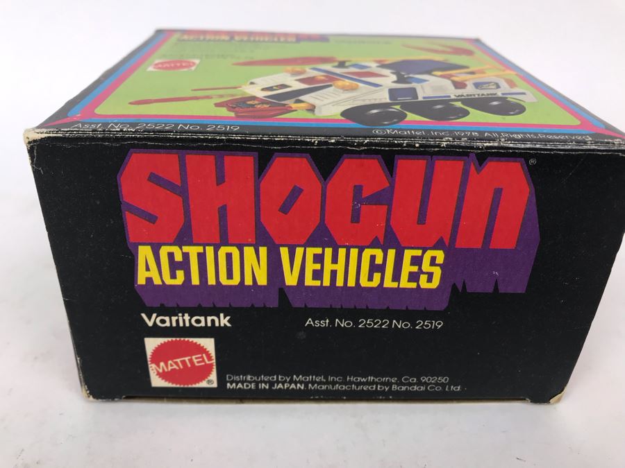 Vintage 1978 Mattel Shogun Warriors Action Vehicles Varitank Die-Cast Metal Parts 2519 With Box [Photo 11]