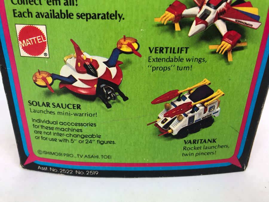 Vintage 1978 Mattel Shogun Warriors Action Vehicles Varitank Die-Cast Metal Parts 2519 With Box [Photo 10]