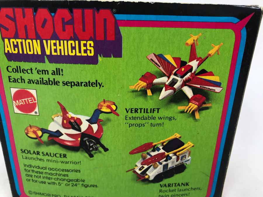 Vintage 1978 Mattel Shogun Warriors Action Vehicles Varitank Die-Cast Metal Parts 2519 With Box [Photo 9]