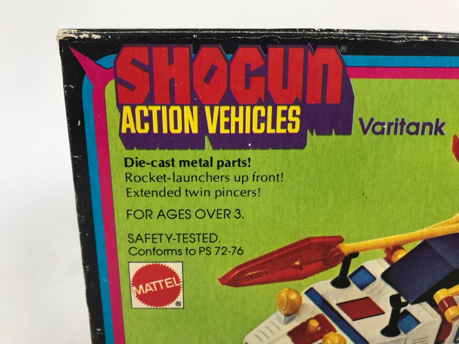 Vintage 1978 Mattel Shogun Warriors Action Vehicles Varitank Die-Cast Metal Parts 2519 With Box [Photo 2]