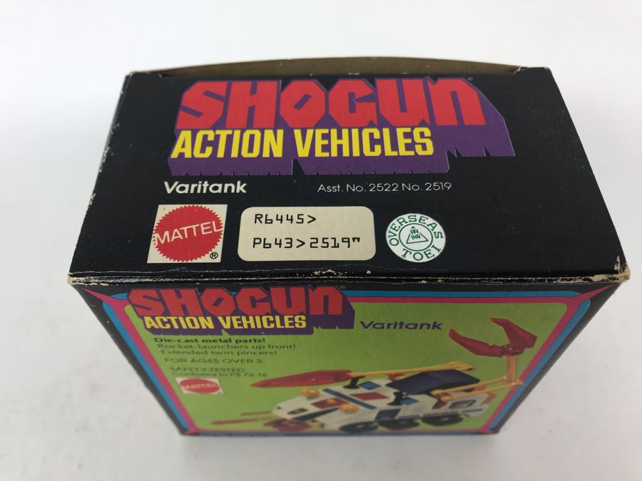 Vintage 1978 Mattel Shogun Warriors Action Vehicles Varitank Die-Cast Metal Parts 2519 With Box [Photo 5]