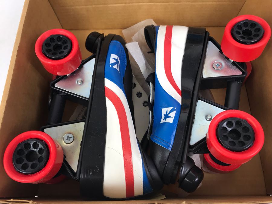 Vintage 1978 Mattel Sunrunners Roller Skates New In Box Size 3-5 [Photo 9]