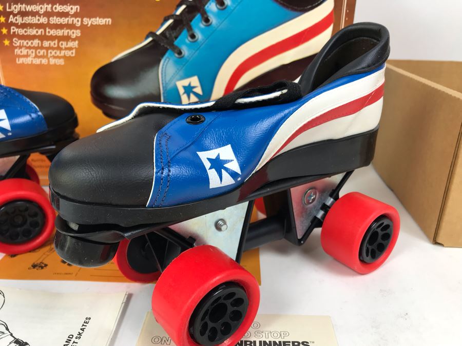 Vintage 1978 Mattel Sunrunners Roller Skates New In Box Size 3-5 [Photo 12]
