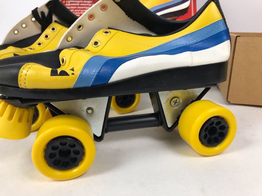 Vintage 1978 Mattel Sunrunners Roller Skates New In Box Size 8-10 [Photo 13]