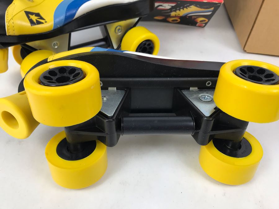 Vintage 1978 Mattel Sunrunners Roller Skates New In Box Size 8-10 [Photo 14]