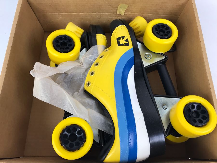 Vintage 1978 Mattel Sunrunners Roller Skates New In Box Size 8-10 [Photo 11]