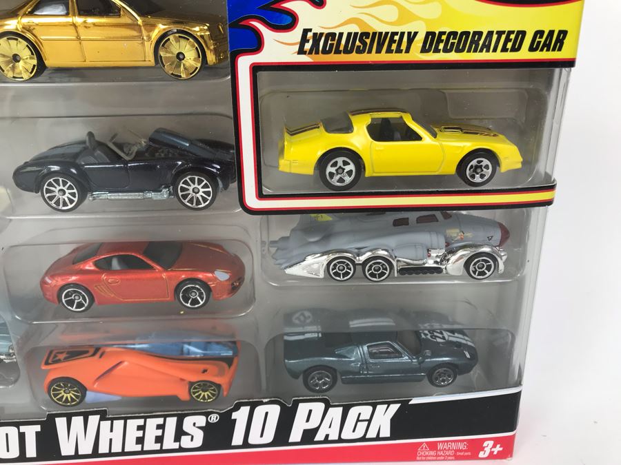 New 2007 Mattel Hot Wheels 10 Pack