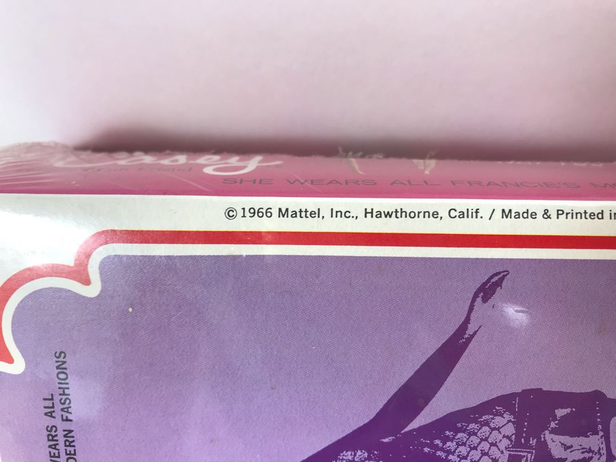 Vintage 1966 New In Box Mattel New Casey Twist'N Turn Waist Barbie Doll Francie's Fun Friend Bendable Legs Real Eyelashes [Photo 17]