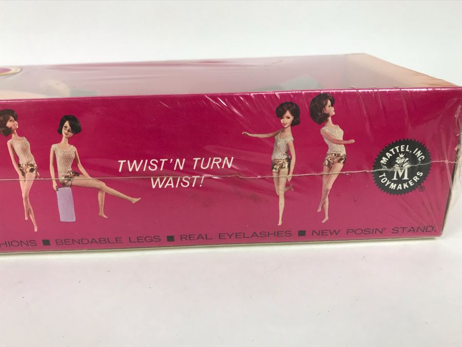 Vintage 1966 New In Box Mattel New Casey Twist'N Turn Waist Barbie Doll Francie's Fun Friend Bendable Legs Real Eyelashes [Photo 12]