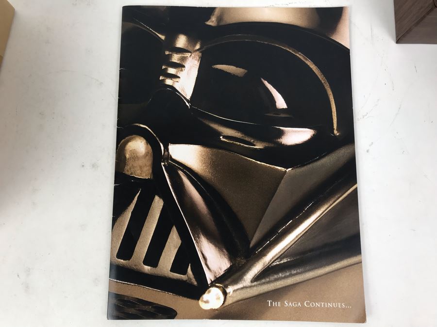 Very Rare Exclusive Lord Vader Action Figure 2003 Invitation Directly From George Lucas Licensing The Presidio San Francisco, CA Lucas Films With Star Wars Promotional The Saga Continues Program [Photo 16]