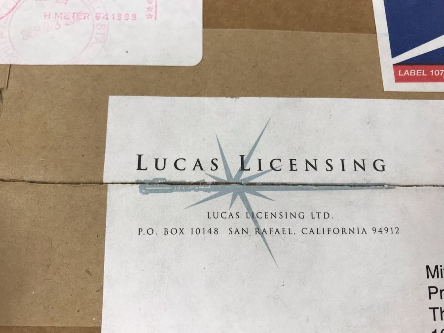 Very Rare Exclusive Lord Vader Action Figure 2003 Invitation Directly From George Lucas Licensing The Presidio San Francisco, CA Lucas Films With Star Wars Promotional The Saga Continues Program [Photo 15]