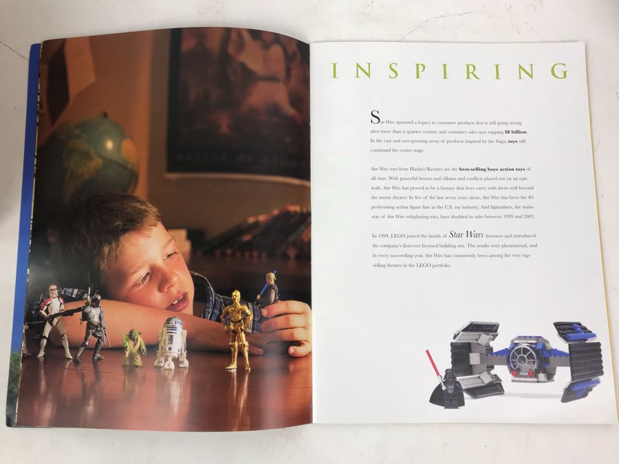 Very Rare Exclusive Lord Vader Action Figure 2003 Invitation Directly From George Lucas Licensing The Presidio San Francisco, CA Lucas Films With Star Wars Promotional The Saga Continues Program [Photo 19]