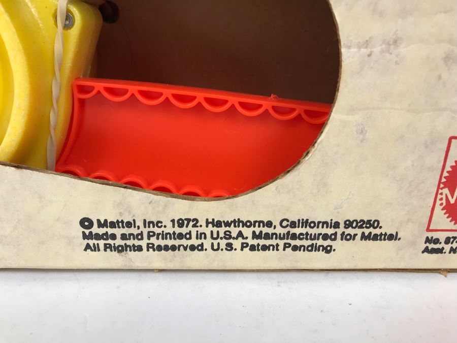 Vintage 1972 Mattel Toys: (2) New In Box Mattel Preschool Tuff Stuff Play Drill And (1) New In Box Mattel Preschool Tuff Stuff Play Saw [Photo 8]