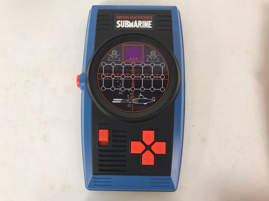 Pair Of Rare Bandai Electronics LSI Portable Handheld Games Submarine And Combat Japanese New In Box [Photo 15]