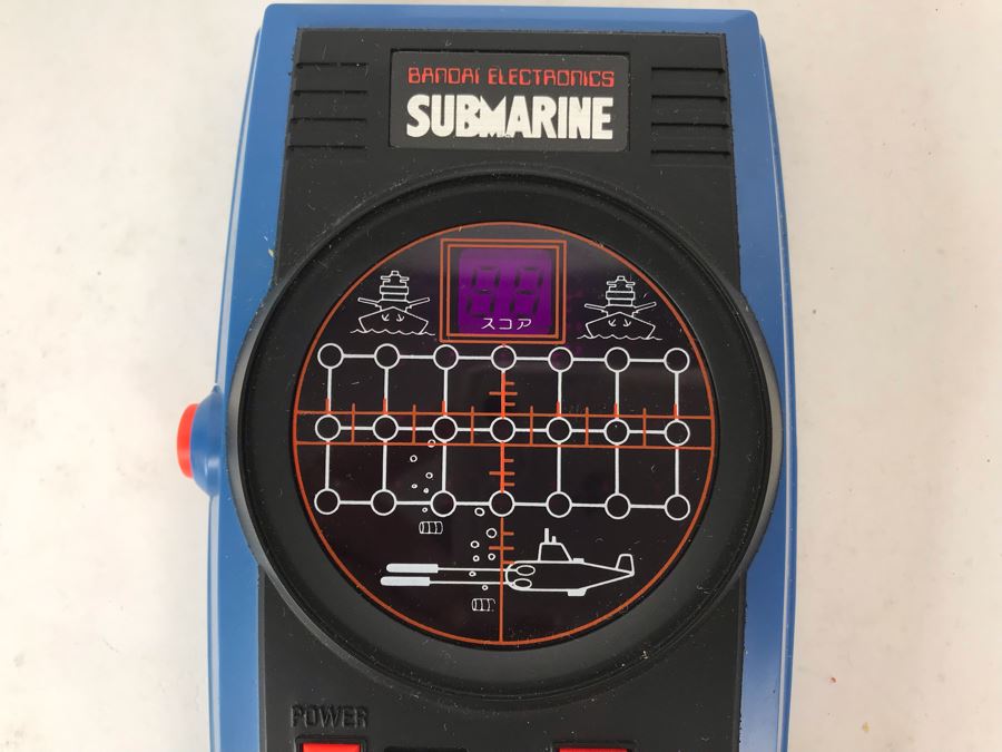 Pair Of Rare Bandai Electronics LSI Portable Handheld Games Submarine And Combat Japanese New In Box [Photo 16]