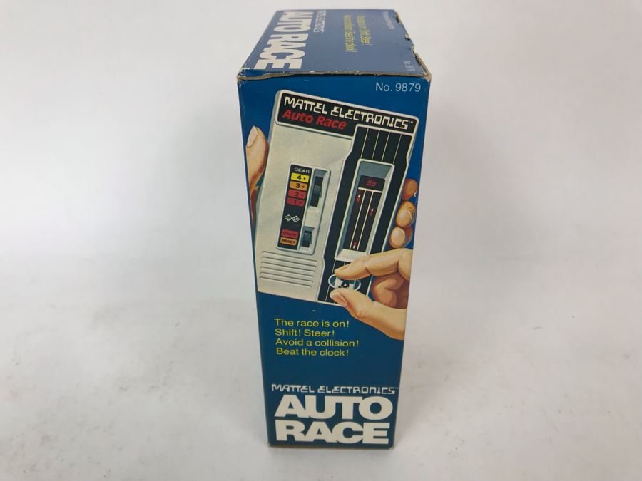 Vintage 1976 Mattel Electronics Portable Handheld Game Auto Race New In Box [Photo 4]