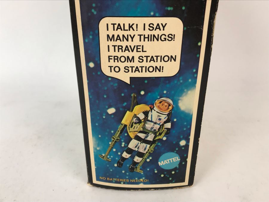 Rare Vintage 1969 Mattel New In Box Talking Major Matt Mason Space Action Figure Toy [Photo 11]