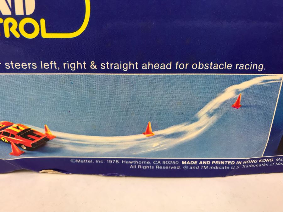 Vintage 1978 Mattel Drive Command Radio Control Ferrari 512 Racer New In Box [Photo 5]