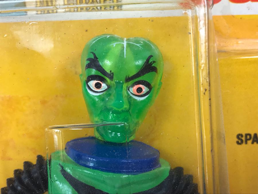 Vintage 1968 Mattel's Man In Space Callisto Major Matt Mason's Friend From Jupiter The Mysterious Alien With Advanced Mental Powers Action Figure Toy In Damage Packaging [Photo 5]