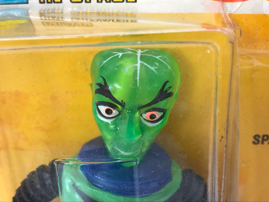 Vintage 1968 Mattel's Man In Space Callisto Major Matt Mason's Friend From Jupiter The Mysterious Alien With Advanced Mental Powers Action Figure Toy In Damage Packaging [Photo 4]
