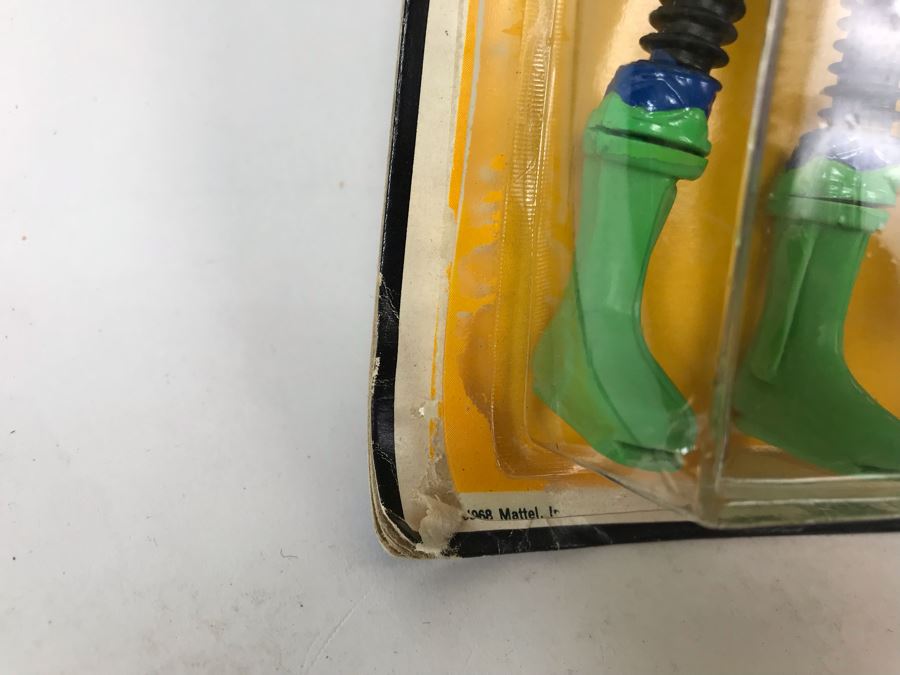 Vintage 1968 Mattel's Man In Space Callisto Major Matt Mason's Friend From Jupiter The Mysterious Alien With Advanced Mental Powers Action Figure Toy In Damage Packaging [Photo 16]