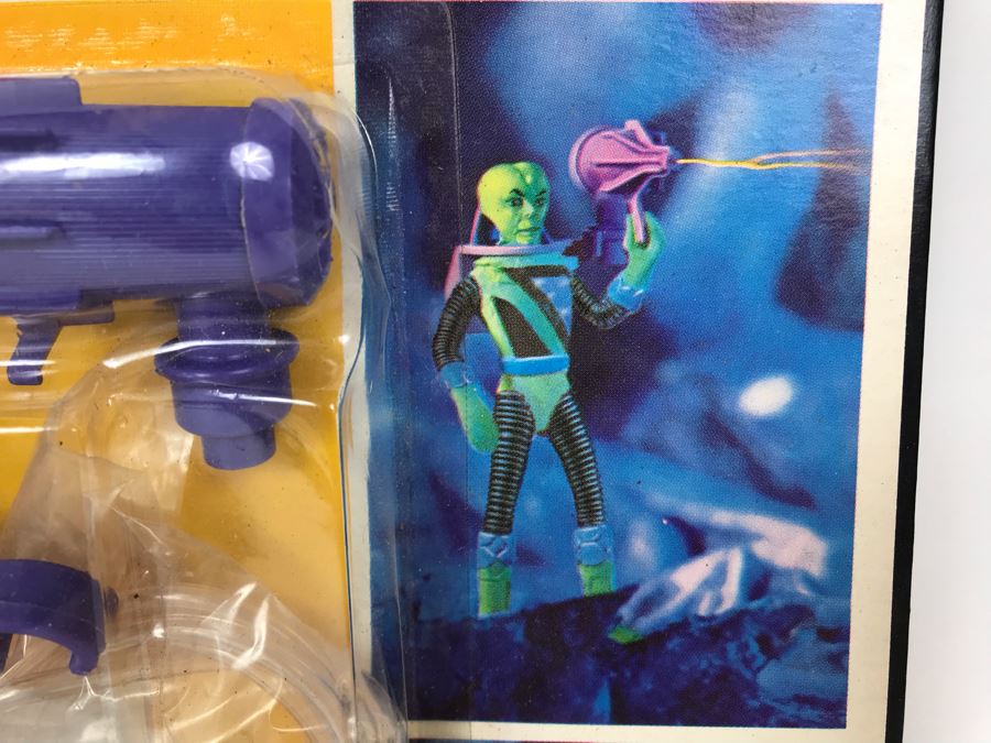 Vintage 1968 Mattel's Man In Space Callisto Major Matt Mason's Friend From Jupiter The Mysterious Alien With Advanced Mental Powers Action Figure Toy In Damage Packaging [Photo 13]