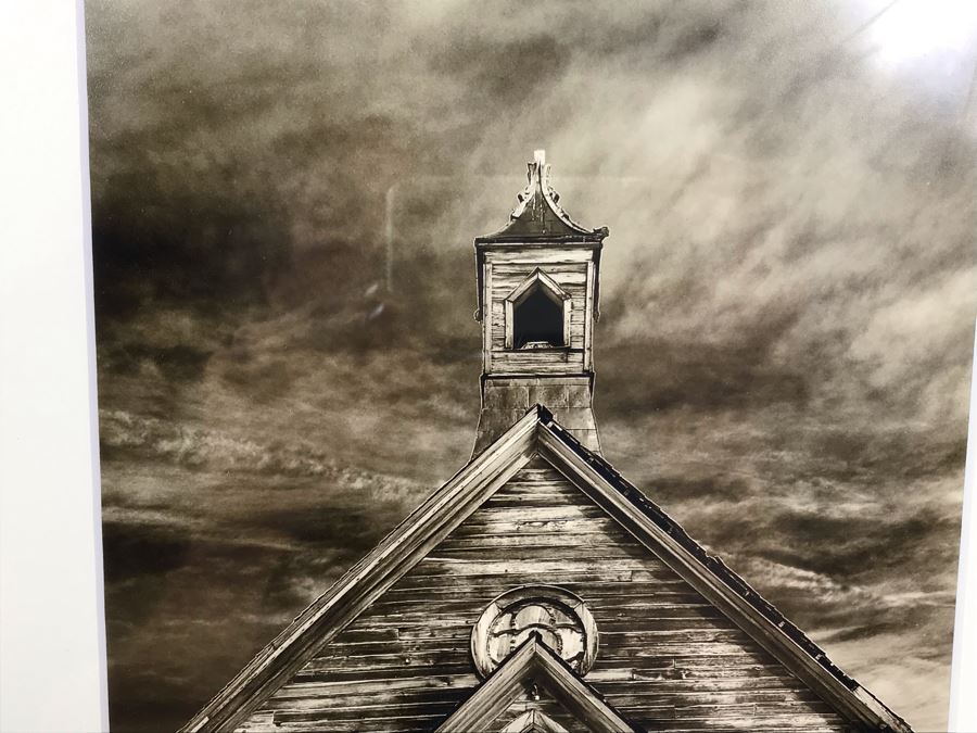 Limited Edition Hand Signed Photograph Titled 'Church' Bodie State Historic Park, CA In Rustic Wooden Frame By Roy Kerckhoffs Eyeball Photography 8' X 12' [Photo 7]