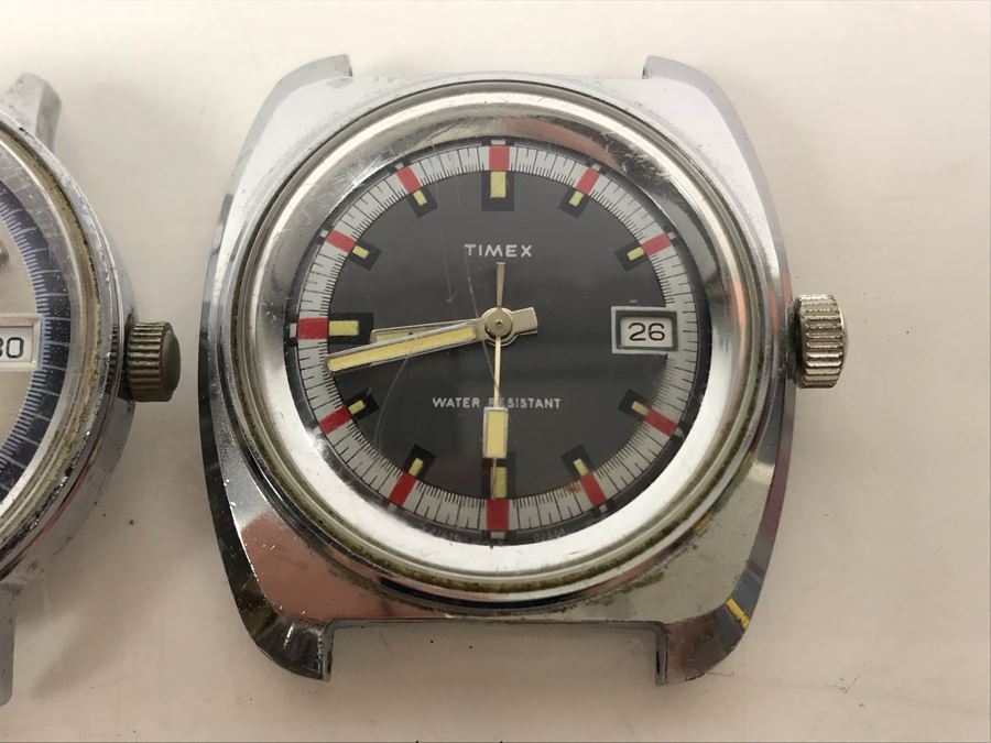 (5) Working Mechanical Watches - (3) Timex, (1) Robert Lang, (1) Croton [Photo 9]