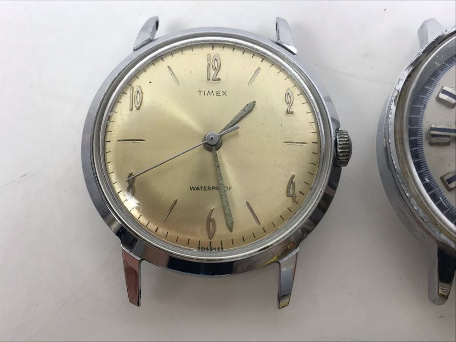 (5) Working Mechanical Watches - (3) Timex, (1) Robert Lang, (1) Croton [Photo 7]