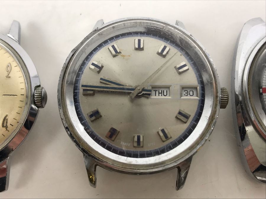 (5) Working Mechanical Watches - (3) Timex, (1) Robert Lang, (1) Croton [Photo 8]