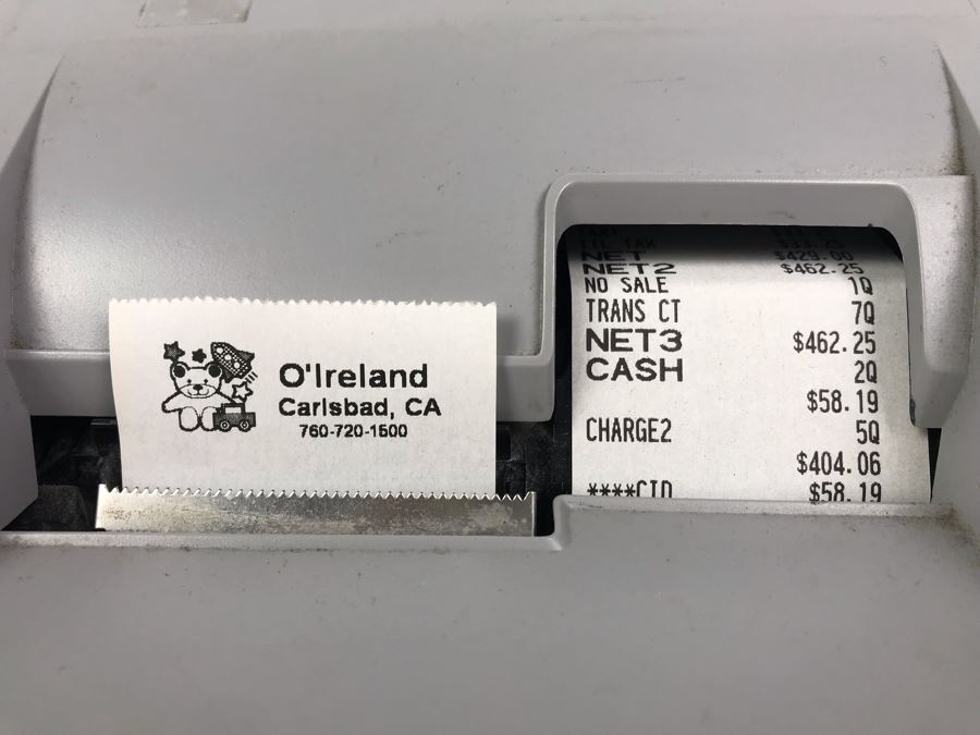 SHARP Electronic Cash Register Model XE-A505 [Photo 5]