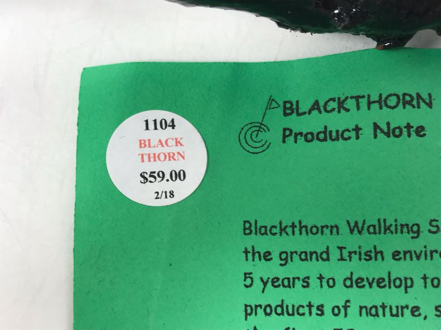 Pair Of Irish Blackthorn Walking Sticks - Similar Gifted To JFK And Ronald Reagan Retails $118 [Photo 9]