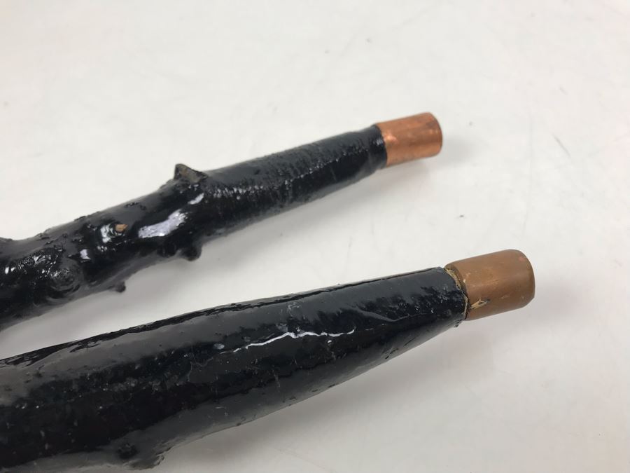 Pair Of Irish Blackthorn Walking Sticks - Similar Gifted To JFK And Ronald Reagan Retails $118 [Photo 7]