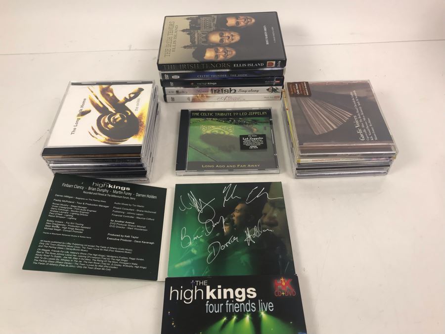 Irish CD And DVD Lot [Photo 2]