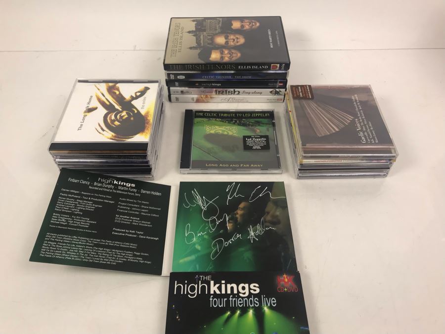 Irish CD And DVD Lot [Photo 1]